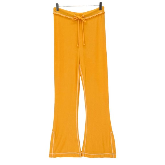 Urban Outfitters Out From Under High Rise Ribbed Flare Sweatpants Size Large - Picture 2 of 13